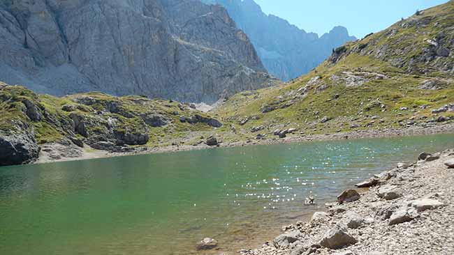 Lago del Coldai e Rifugio Tissi