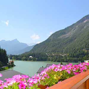 Hotel Coldai, vue unique sur les Dolomites et Alleghe